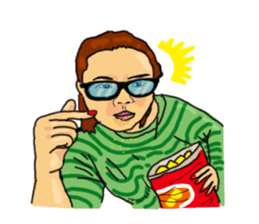 A FAMILY OF FOUR sticker #10530023