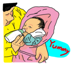 A FAMILY OF FOUR sticker #10530027