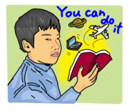 A FAMILY OF FOUR sticker #10530033