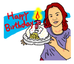 A FAMILY OF FOUR sticker #10530034