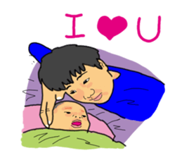 A FAMILY OF FOUR sticker #10530043