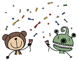 Hey Bear 3 sticker #10530124