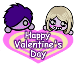 Purple Joker robot 3 sticker #10530172