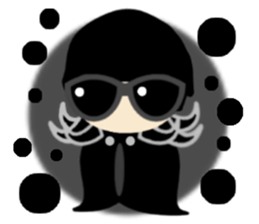 Purple Joker robot 3 sticker #10530173