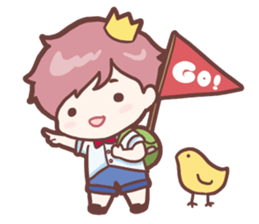 Little Sunflower Prince 2 sticker #10530765