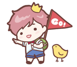 Little Sunflower Prince 2 sticker #10530765