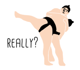 Pop Sumo Wrestler English ver. sticker #10532057