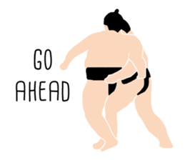 Pop Sumo Wrestler English ver. sticker #10532058