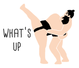 Pop Sumo Wrestler English ver. sticker #10532062