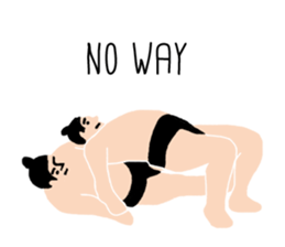 Pop Sumo Wrestler English ver. sticker #10532063