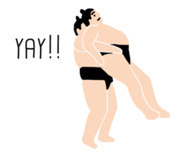 Pop Sumo Wrestler English ver. sticker #10532066