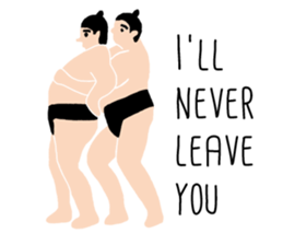 Pop Sumo Wrestler English ver. sticker #10532070