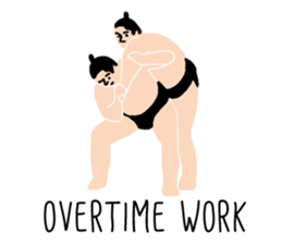 Pop Sumo Wrestler English ver. sticker #10532071