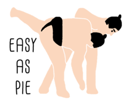 Pop Sumo Wrestler English ver. sticker #10532072