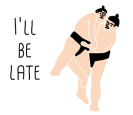 Pop Sumo Wrestler English ver. sticker #10532073