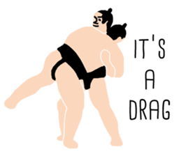 Pop Sumo Wrestler English ver. sticker #10532074