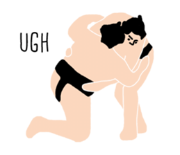 Pop Sumo Wrestler English ver. sticker #10532075