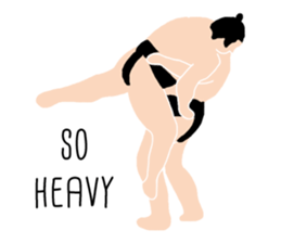 Pop Sumo Wrestler English ver. sticker #10532081