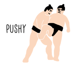 Pop Sumo Wrestler English ver. sticker #10532085