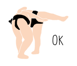 Pop Sumo Wrestler English ver. sticker #10532093