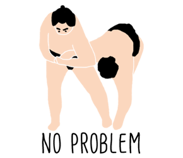 Pop Sumo Wrestler English ver. sticker #10532094