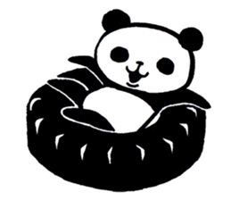 Insolent panda sticker #10532856