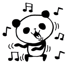 Insolent panda sticker #10532857