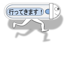 Japanese style restroom talk ver. sticker #10533258