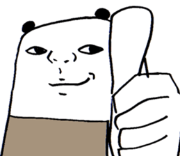 Tigh-Pan/Tights panda ver.3 sticker #10533625