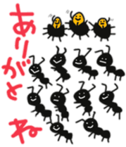 Greetings of sea urchin sticker #10533718