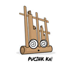 Angklung sticker #10534072