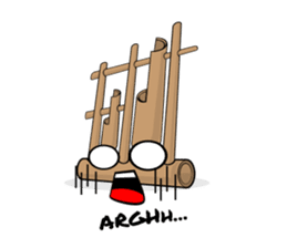 Angklung sticker #10534073