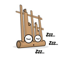 Angklung sticker #10534076