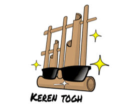 Angklung sticker #10534083