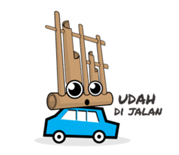 Angklung sticker #10534090