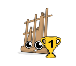 Angklung sticker #10534095
