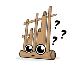 Angklung sticker #10534099