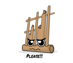 Angklung sticker #10534101