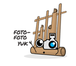 Angklung sticker #10534107