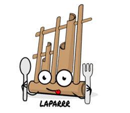 Angklung sticker #10534111
