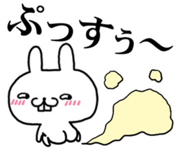 kansaiben rabbit 1 sticker #10534525