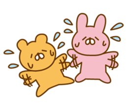 Handwritten loose Kumausa! sticker #10534593