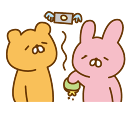 Handwritten loose Kumausa! sticker #10534600