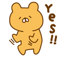 Handwritten loose Kumausa! sticker #10534627