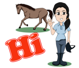 horse club sticker #10534752