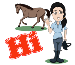 horse club sticker #10534752