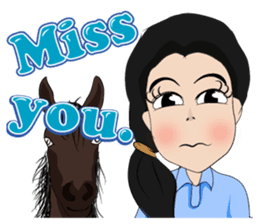 horse club sticker #10534757