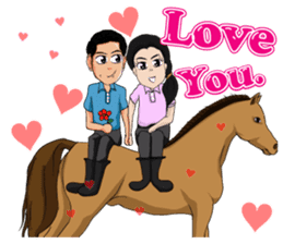 horse club sticker #10534769