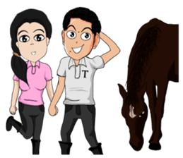 horse club sticker #10534780