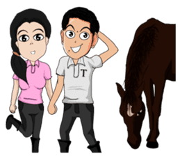 horse club sticker #10534780